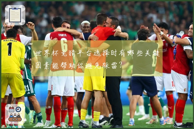 世界杯竞猜平台选择时有哪些关键因素能帮助你避免踩雷?